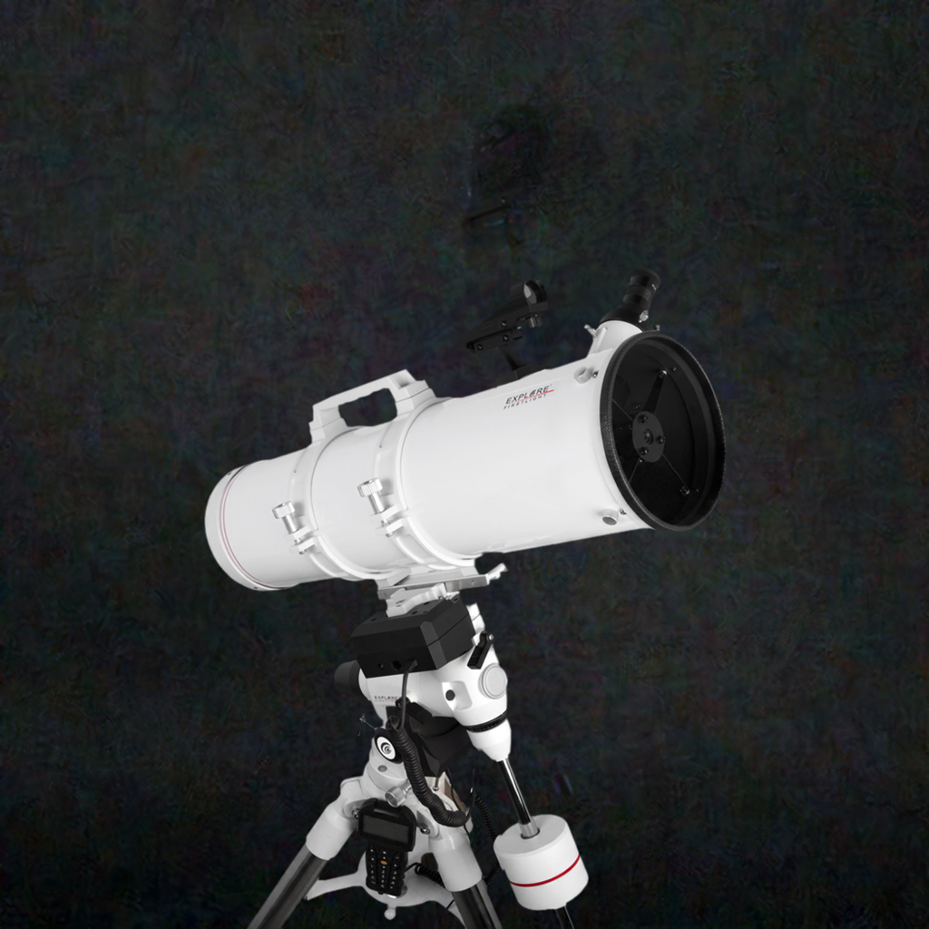 Explore FirstLight 150mm Newtonian Telescope with EXOS2GT GoTo Mount - FL-N150750EXOS2GT
