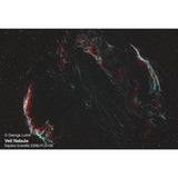Veil Nebula by George Lutch using ES ED80 FCD100, Moonlite CFL 2.5, Orion .8 Reducer / Flattener, ZWO 2