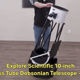 Explore Scientific 10-inch Hybrid Truss Tube Dobsonian Telescope - DOB1045C
